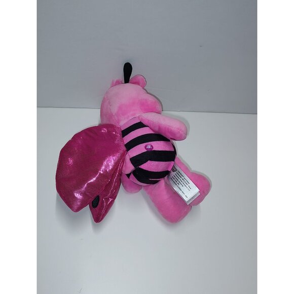 Care Bears Love-A-Lot Bear Plush Toy With Rainbow Belly & Pink Ladybug Wings - Picture 8 of 12